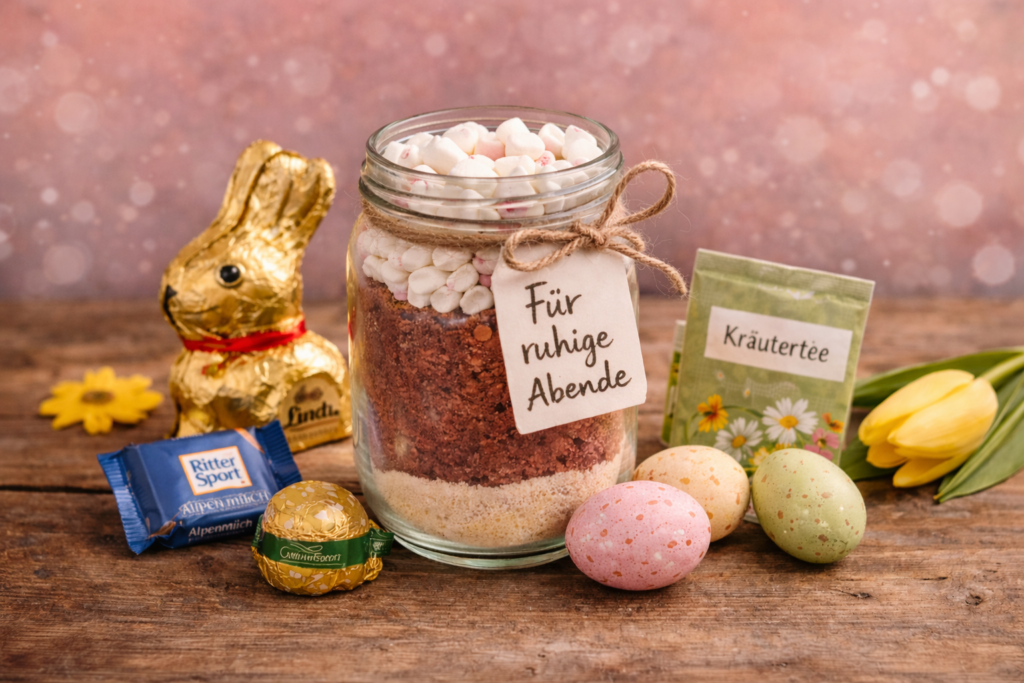 Ostergenuß im glas- die preiswerte und selbsterstellte Alternative