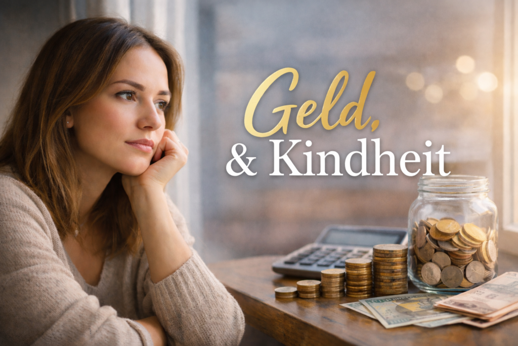 Nachdenkliche Frau am Fenster, natürliches Licht, ruhige Stimmung Gedanken überl geld kontostand - mindset